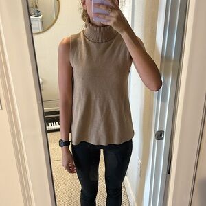 Soft Sleeveless Turtleneck from Zara - never worn, with tags! Size Small